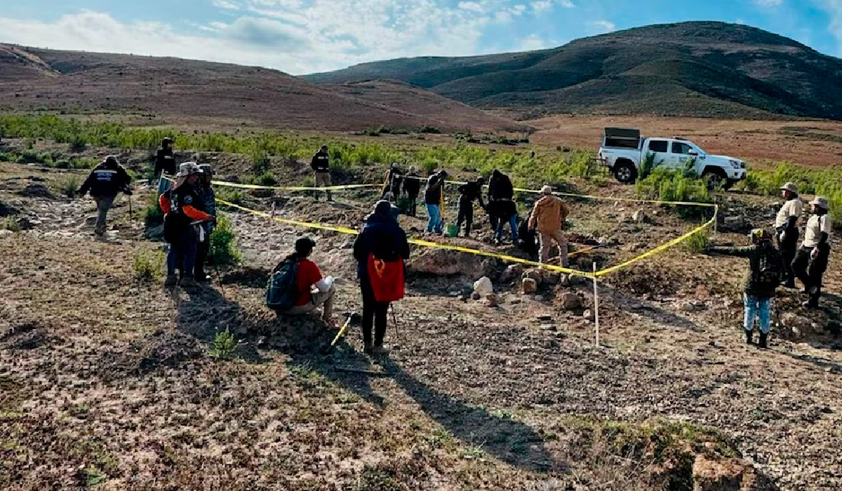 Terreno rural donde se hallaron los restos de Keyla Nicole