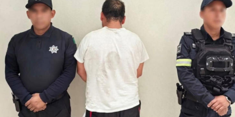 Policías detienen a sospechoso de estafa a abuelito en Ozumba Edomex