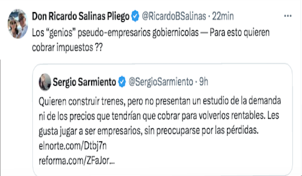 insultos de salinas pliego contra las mujeres