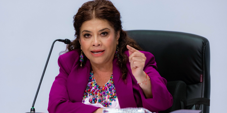 Clara Brugada presenta plan para frenar la gentrificación en CDMX durante conferencia de prensa