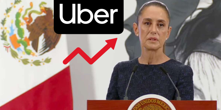 aumento de la tarifa de Uber