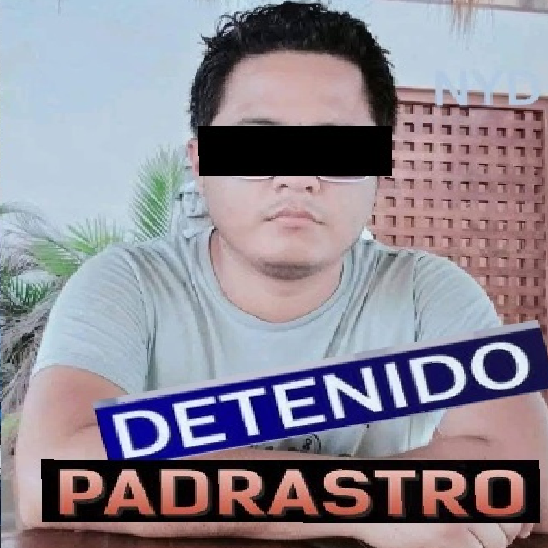 Presunto responsable detenido por feminicidio infantil en Cancún