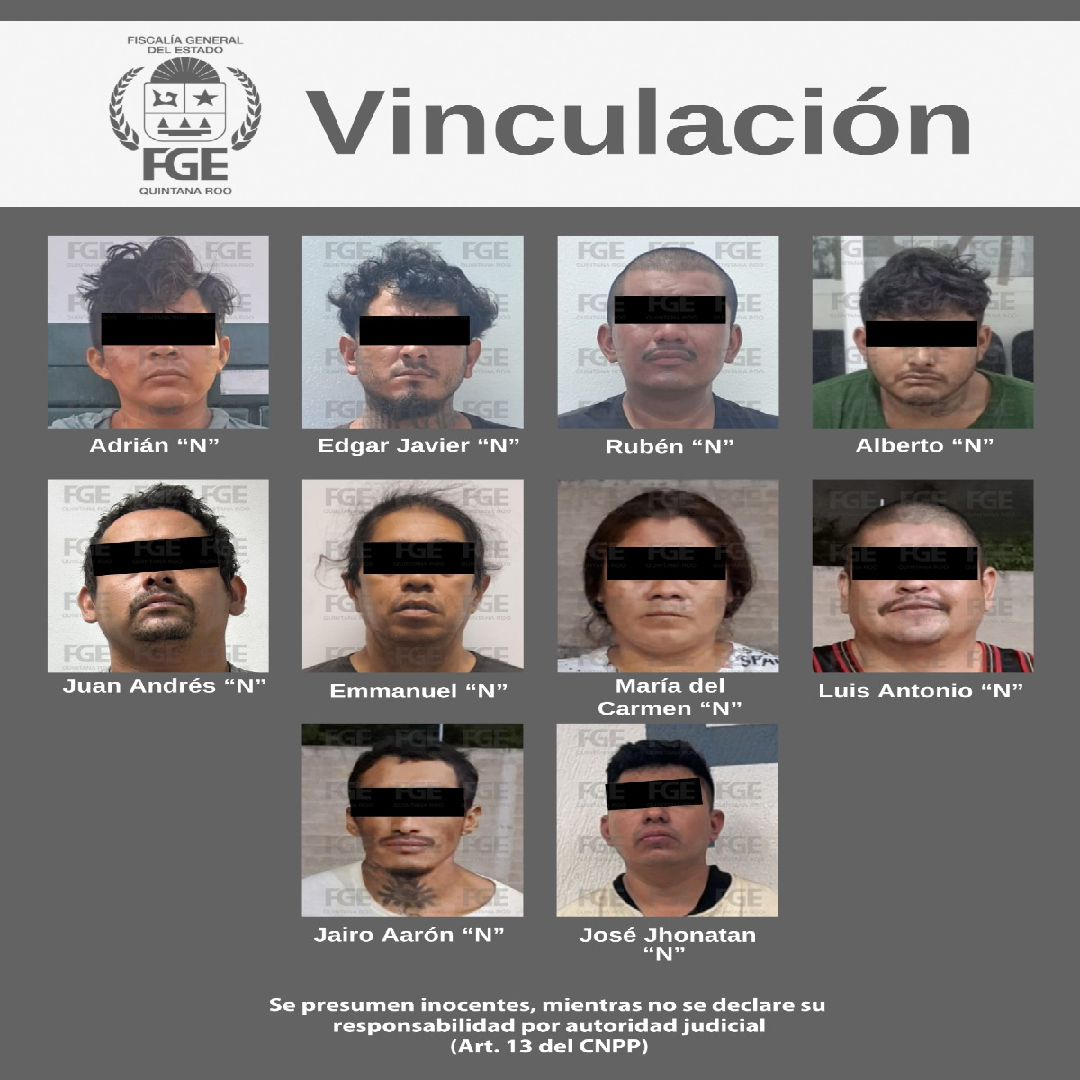 detenidos en Cancún por droga