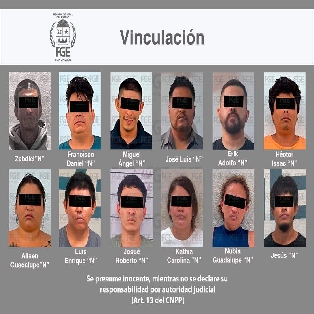 detenidos en Cancún por droga
