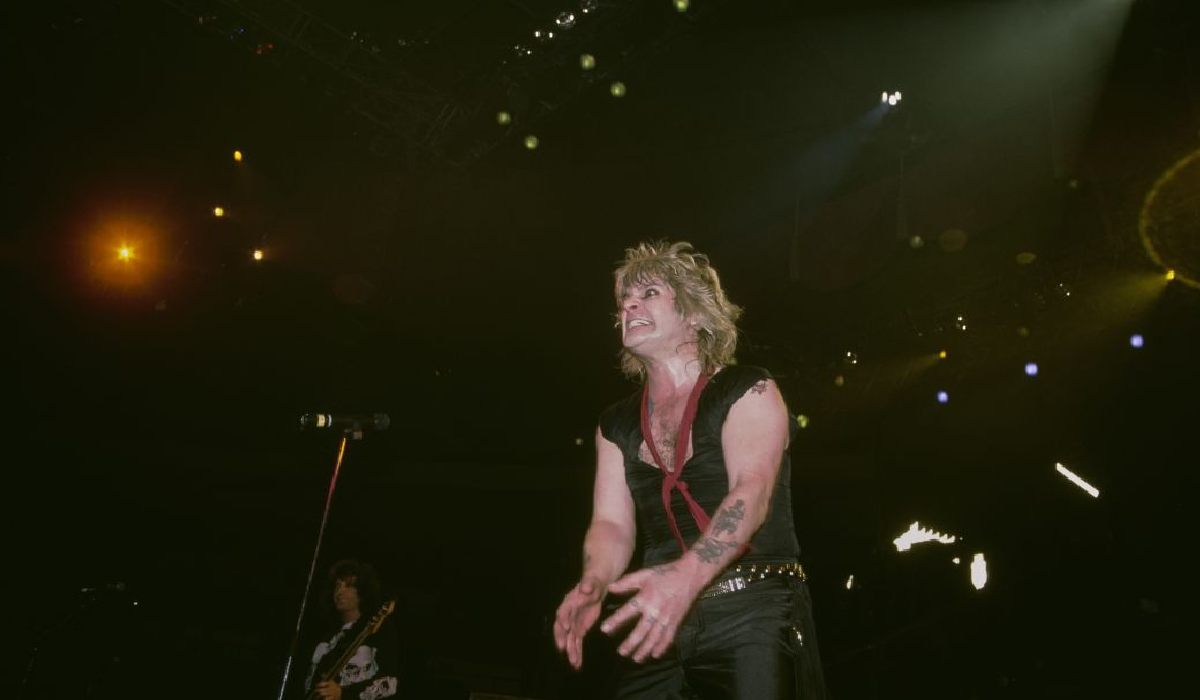 Ozzy Osbourne en los años 90 durante su carrera como solista
