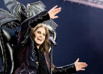 Ozzy Osbourne en su último concierto en vivo