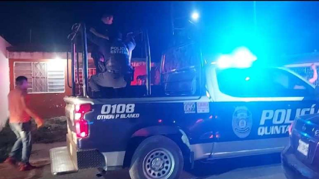 Elementos de seguridad arriban a motel tras alerta de secuestro virtual en Othón P. Blanco