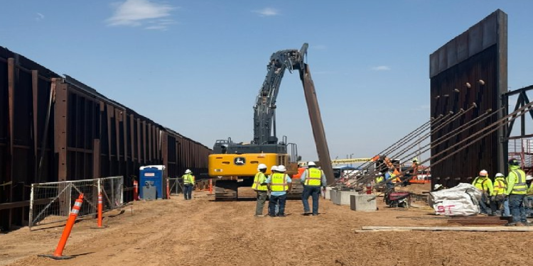 nuevo muro en la frontera de México