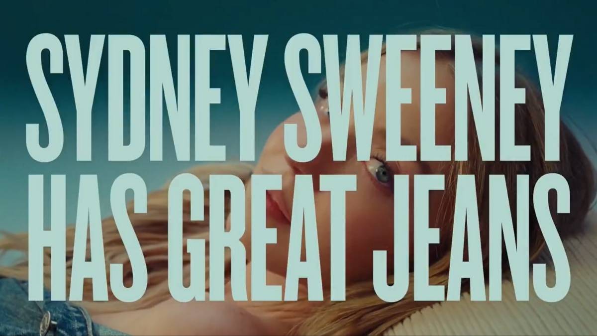 Sydney Sweeney campaña American Eagle con un juego linguistico con doble filo