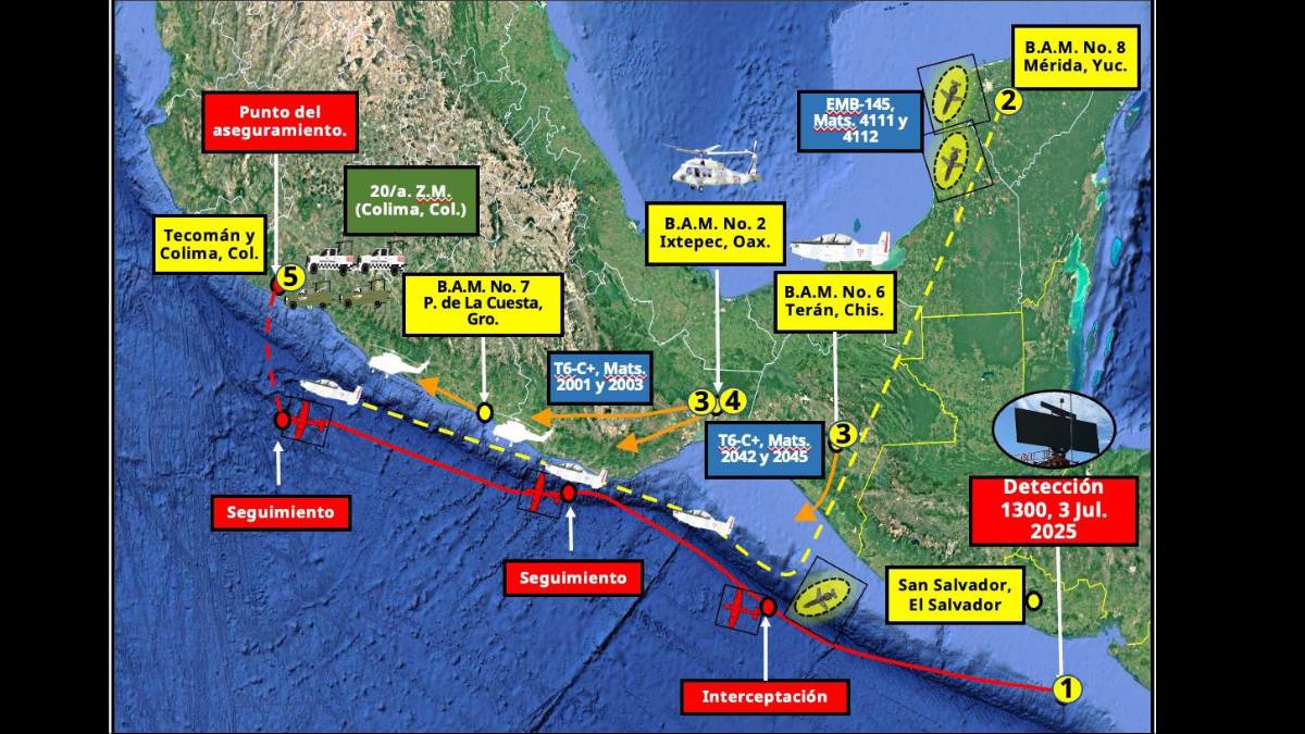 Tension diplomatica El Salvador niega sobrevuelo de aeronave