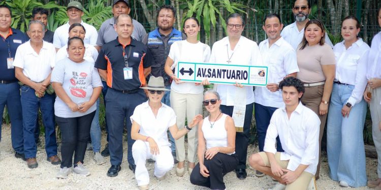 Entregan nomenclatura al Santuario de María Desatadora de Nudos
