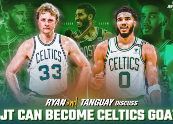 Larry Bird y Jayson Tatum comparados como candidatos al GOAT de los Boston Celtics