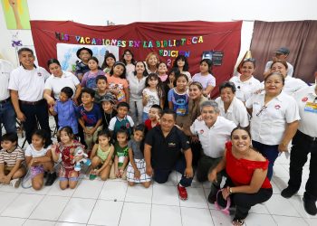 Ana Paty Peralta, clausuró los cursos de verano en Benito Juárez