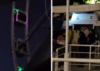 Emergencia en Plaza La Isla: rescatan a pasajeros de la rueda de la fortuna en Cancún