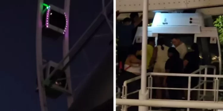 Emergencia en Plaza La Isla: rescatan a pasajeros de la rueda de la fortuna en Cancún