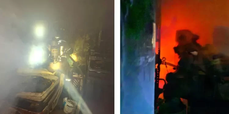 Incendio en la Supermanzana 211 de Cancún deja caos y susto