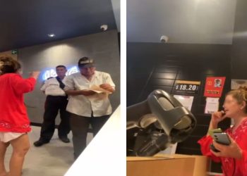 Lady McDonald’s: clienta arma escándalo por problemas con menús digitales