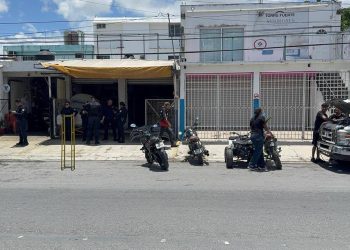 Violento ataque en taller mecánico de la Av. Nichupté, Cancún