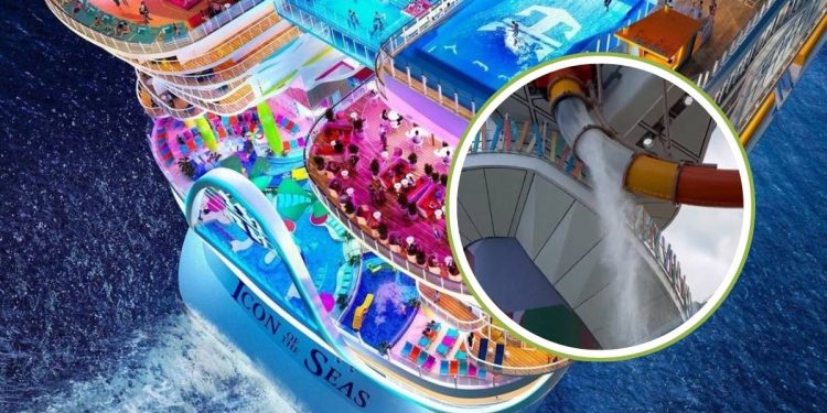 Accidente en tobogan acuatico del Icon of the Seas genera preocupacion entre turistas