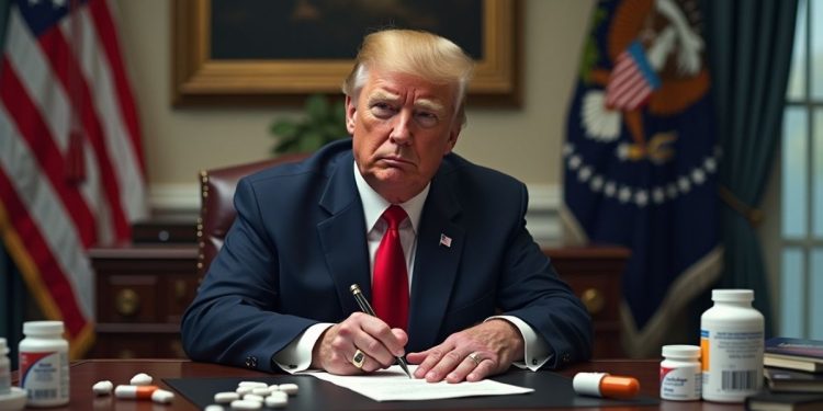 Aranceles de Trump a productos farmaceuticos podrian alcanzar el 250 industria en alerta