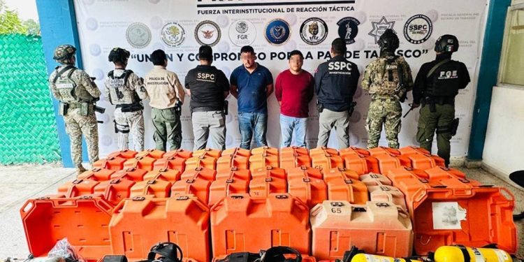 Asalto a plataforma de Pemex en Campeche detienen a dos implicados