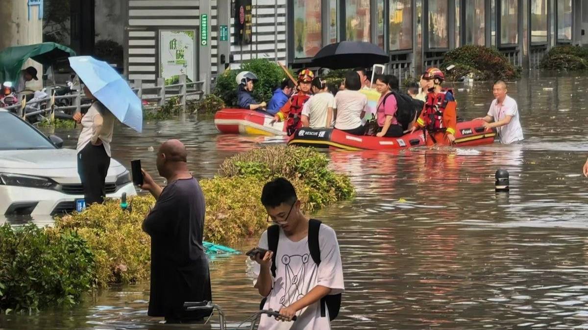Impacto y daños causados por las inundaciones en Gansu