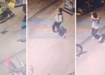 Niño dispara contra un local comercial en Guayaquil, Ecuador