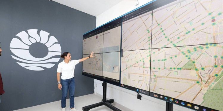 Nueva plataforma digital de movilidad en Cancun permite prevenir encharcamientos