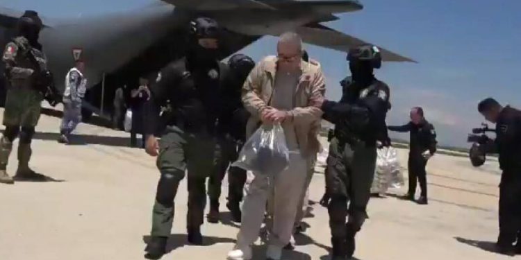 quienes son los presos de carteles trasladados a estados unidos