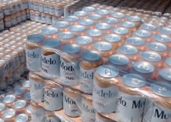 Stack de Cerveza Modelo clonada en Santiago Miahuatlán