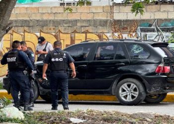 Policías Municipales resguardan sitio de hallazgo en Paraíso Maya