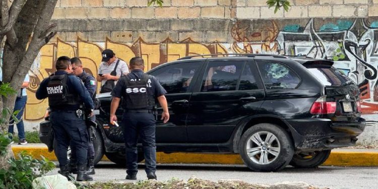 Policías Municipales resguardan sitio de hallazgo en Paraíso Maya