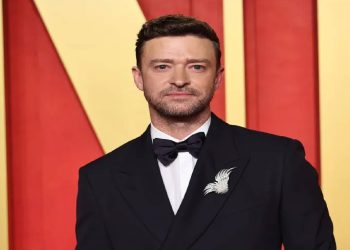 Justin Timberlake durante una aparición pública en evento reciente