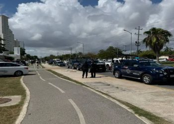 balacera en la avenida Bonampak