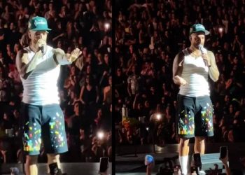 Maluma regaña a una fan durante concierto por llevar bebé