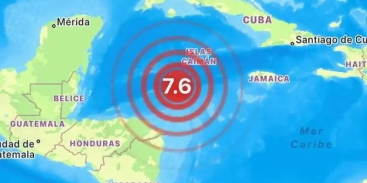 Posible tsunami en el Caribe mexicano