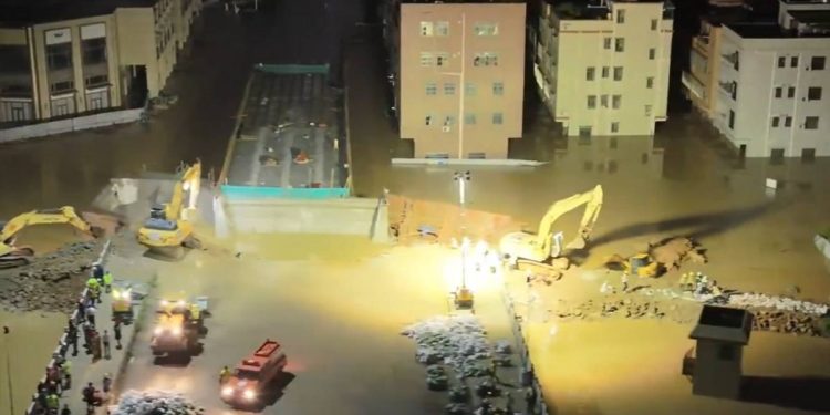 Terribles inundaciones en China dejan mas de 10 muertos y decenas de desaparecidos