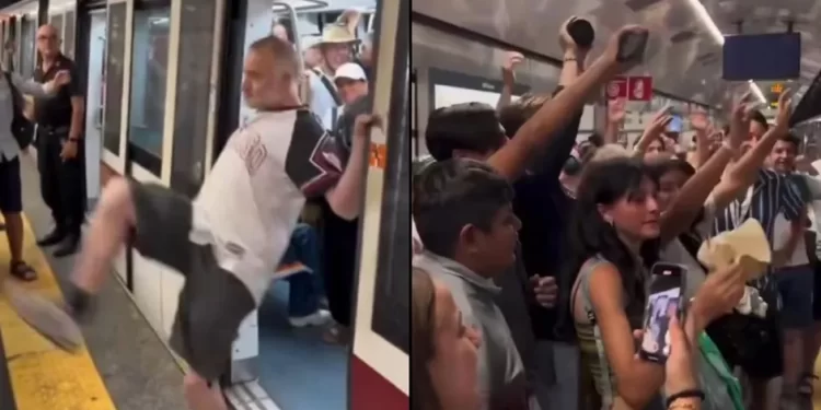 Italiano agrede a mexicanos en Metro de Roma