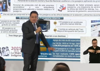 Titular del Tren Maya explica qué causó el incidente