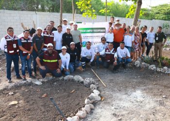 Ana Paty Peralta, realizó jornada de limpieza y acondicionamiento en la SM 85