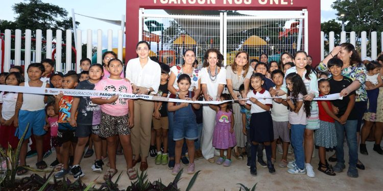 Inaugura el Parque Cielo Nuevo en la SM 249 de Cancún