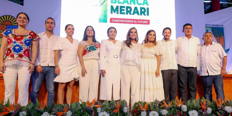 Ana Paty Peralta, acudió a respaldar a sus homólogas y celebró los resultados