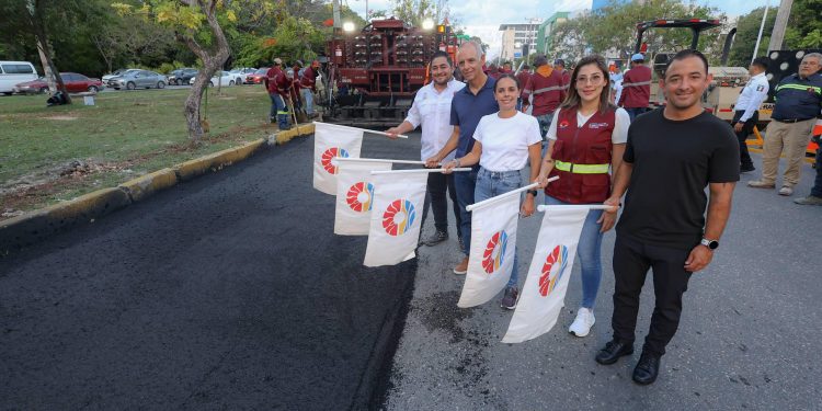 Ana Paty Peralta, concretó la mayor inversión en obra pública en la historia de Cancún