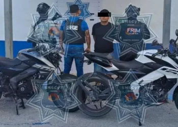 Detienen a “robamotos” en Cancún: tenía dos unidades con reporte de robo