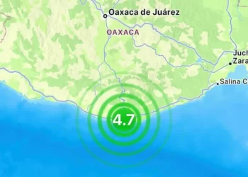 Sismo de magnitud 4.7 sacude Pochutla, Oaxaca