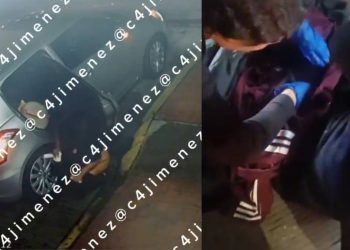 Abandono de bebe en Gustavo A Madero hallan recien nacida en plena calle