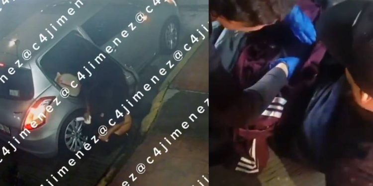 Abandono de bebe en Gustavo A Madero hallan recien nacida en plena calle