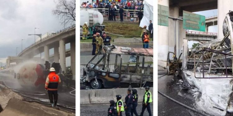 Actualizacion de la explosion de pipa en Iztapalapa Suma 30 muertos
