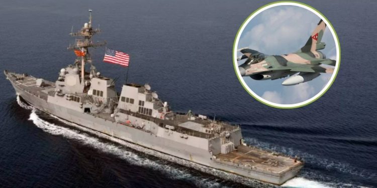 Aeronaves de Venezuela sobrevolaron buque de EEUU en aguas internacionales