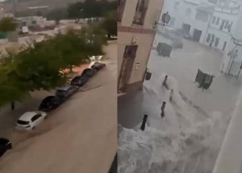 Alerta roja por lluvias en España: fuerte temporal afecta a la Comunidad Valenciana